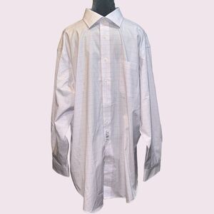 Jos. A. Bank Traveler Travel Tech tailored fit spring light purple check grid